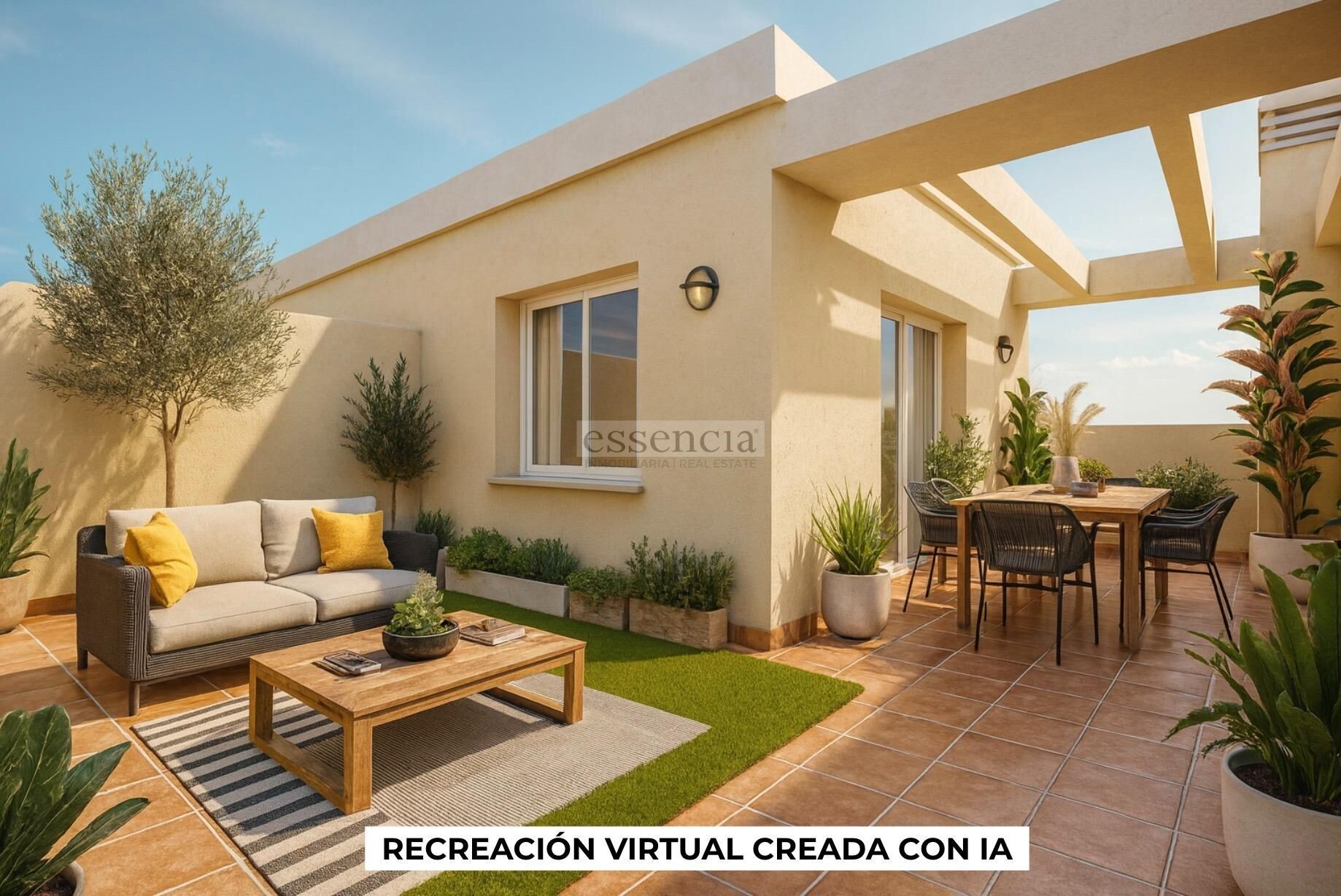 Terrassa de Casa adosada en venda en Villalonga amb Aire condicionat, Terrassa i Traster