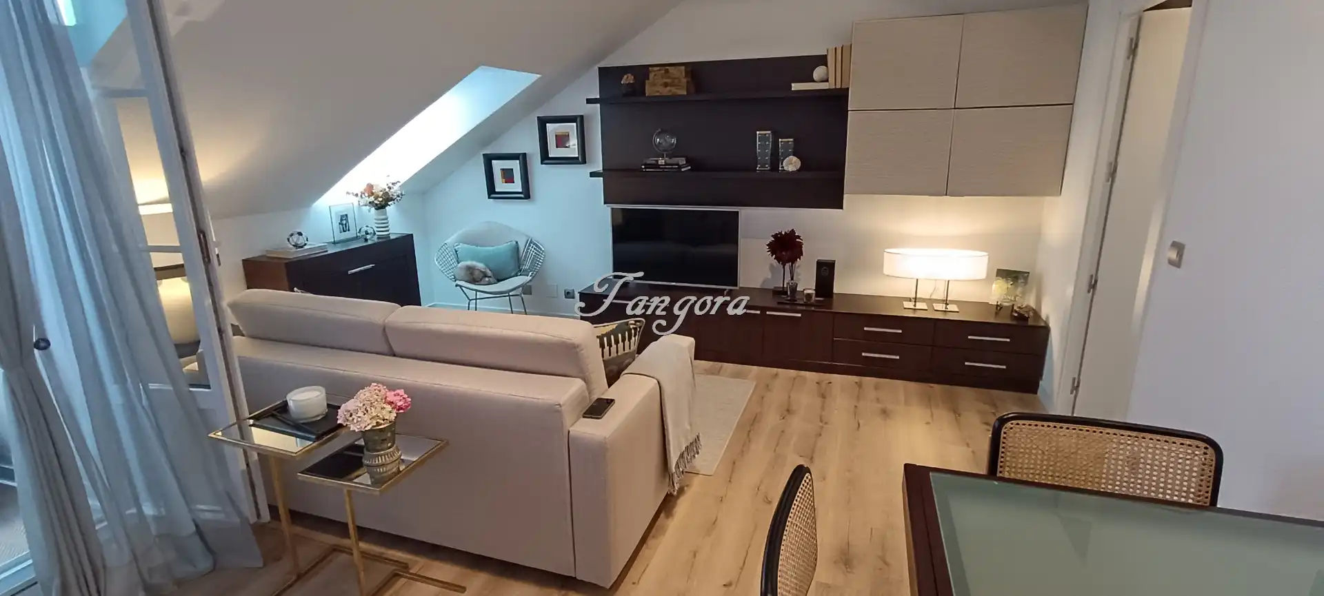 Sala de estar de Ático en venta en Ribamontán al Mar con Calefacción, Parquet y Terraza