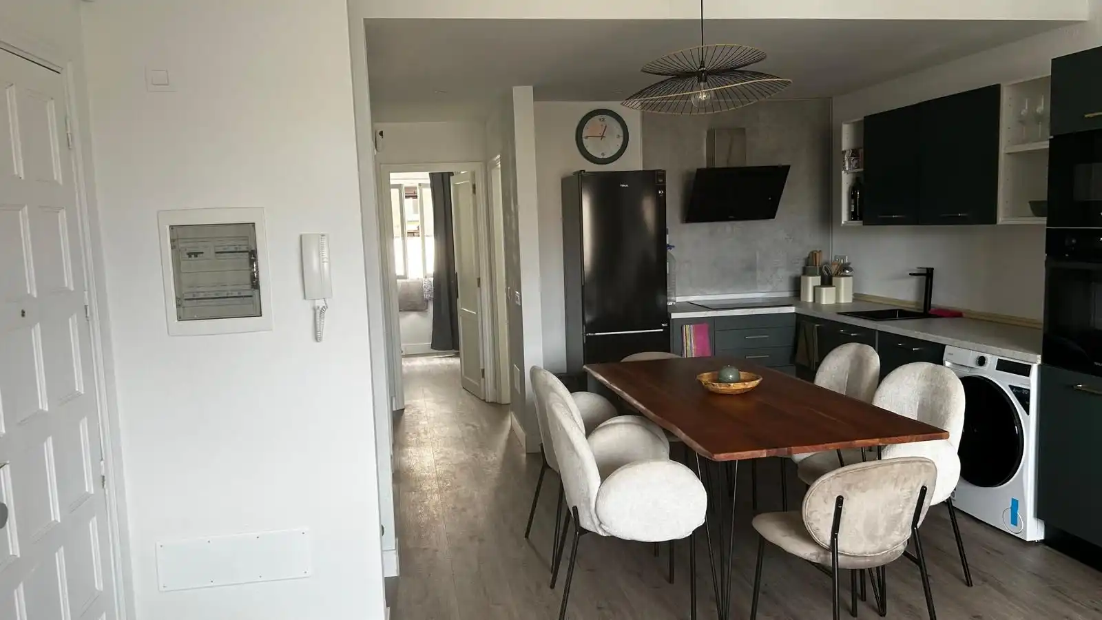 Dining room of Flat for sale in La Oliva  with Storage room and Furnished