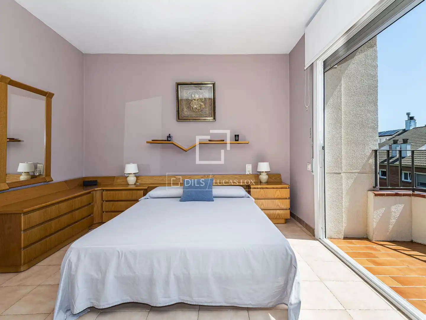 Dormitori de Casa o xalet en venda en Sant Cugat del Vallès amb Aire condicionat, Calefacció i Jardí privat