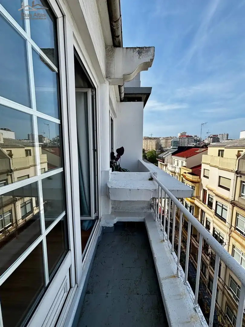 Terraza de Piso en venta en A Coruña Capital  con Calefacción y Balcón