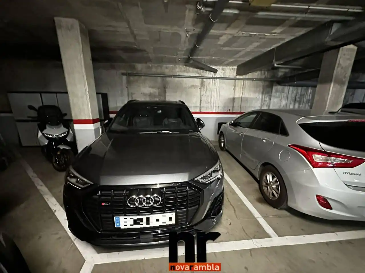 Parking of Flat for sale in Ripollet  with Air Conditioner, Heating and Balcony
