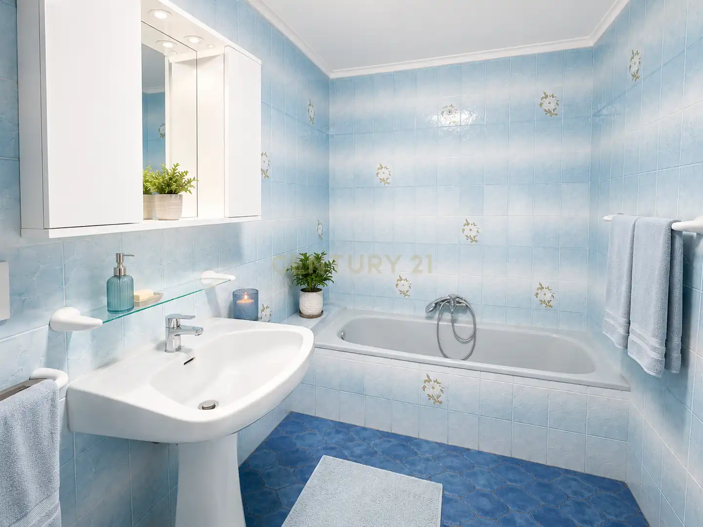 Baño de Apartamento en venta en Piles con Aire acondicionado