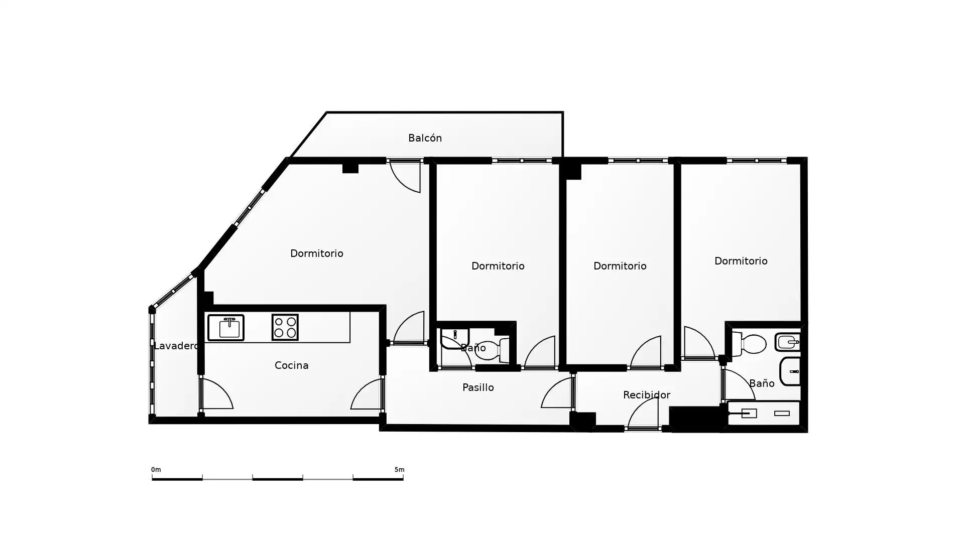 Wohnung zum Verkauf in San Sebastián de los Reyes mit Klimaanlage, Terrasse und Alarm