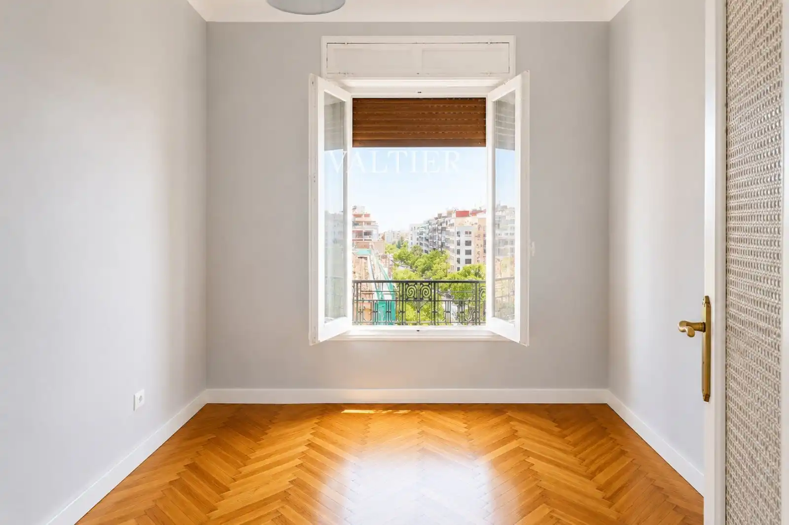 Terraza de Piso de alquiler en Madrid con Aire acondicionado