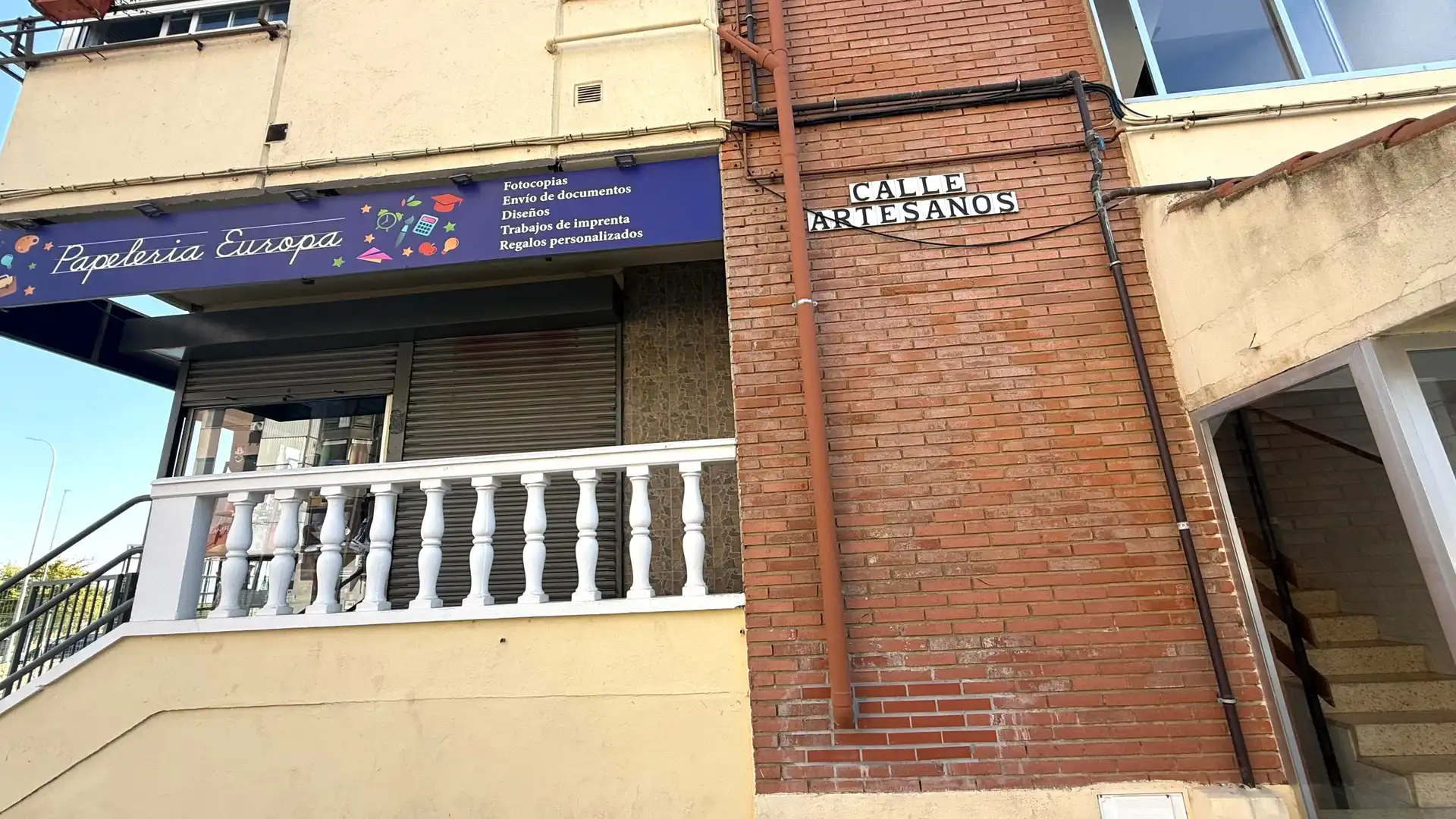 Vista exterior de Pis en venda en Huelva