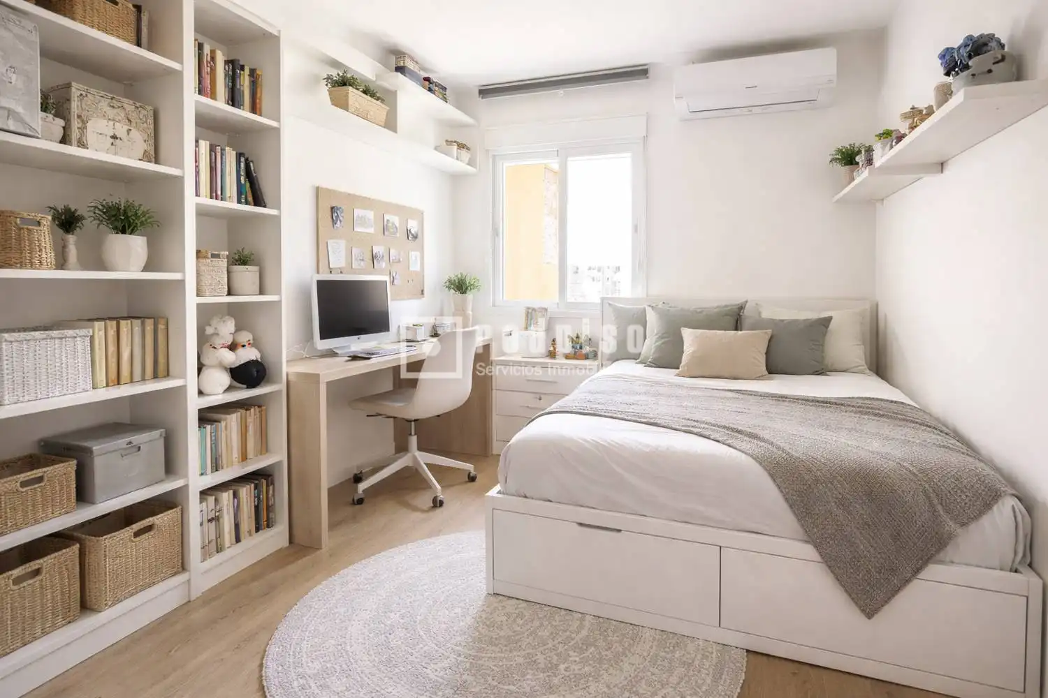 Schlafzimmer von Wohnung zum Verkauf in Torremolinos mit Klimaanlage