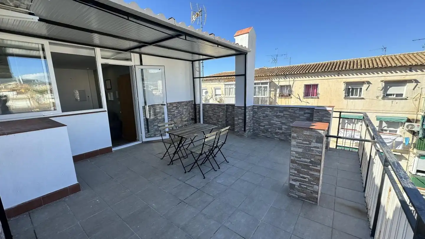 Terrace of Flat for rent in  Granada Capital  with Air Conditioner, Terrace and Furnished