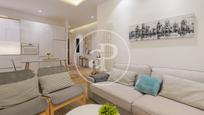 Living room of Flat to rent in  Madrid Capital  with Air Conditioner, Heating and Furnished