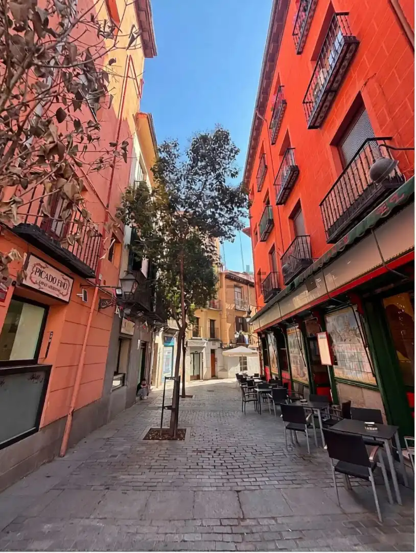 Außenansicht von Wohnung zur Miete in Madrid mit Klimaanlage und Abstellraum