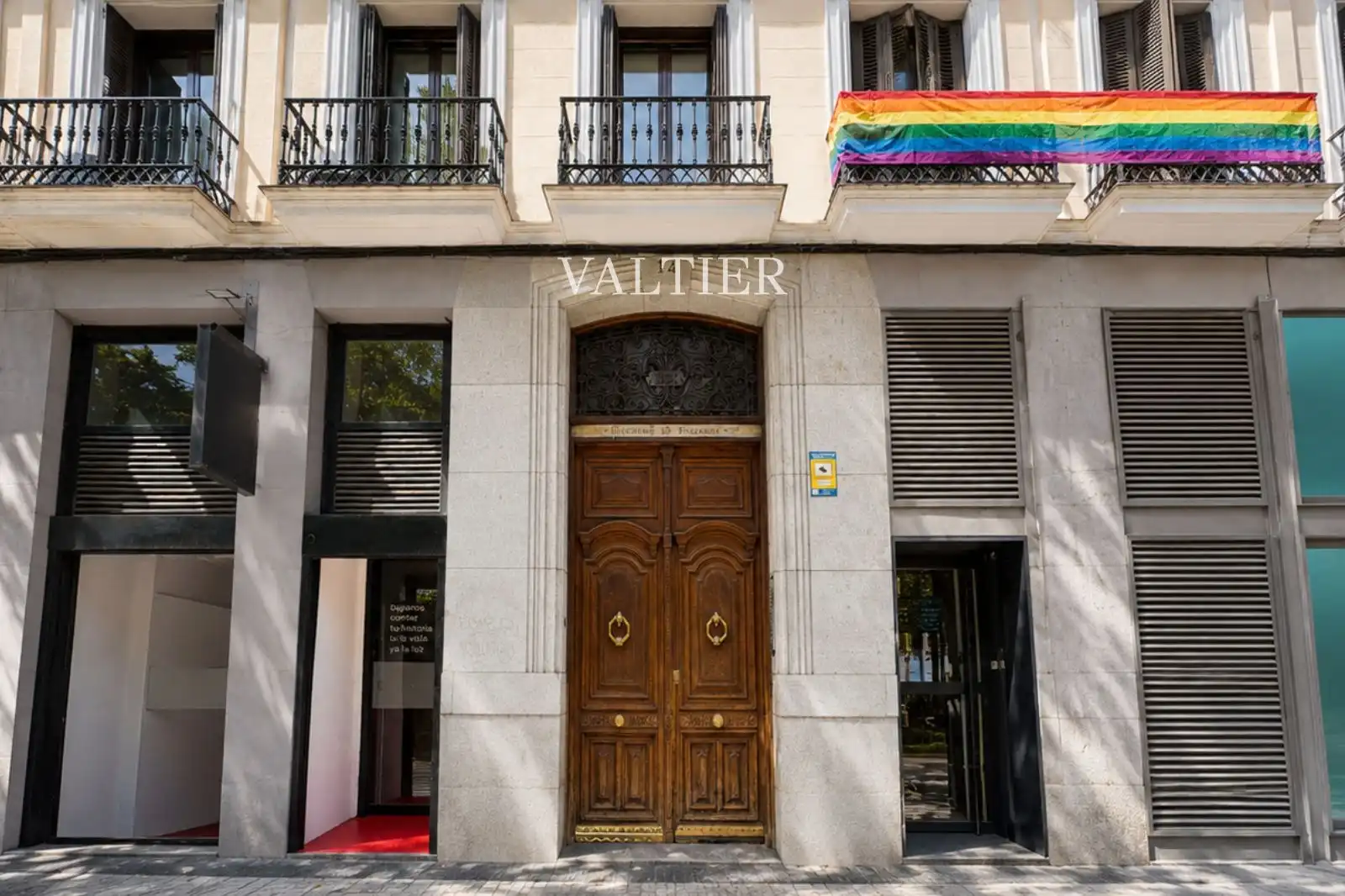 Exterior view of Flat for rent in Madrid  with Heating and Furnished