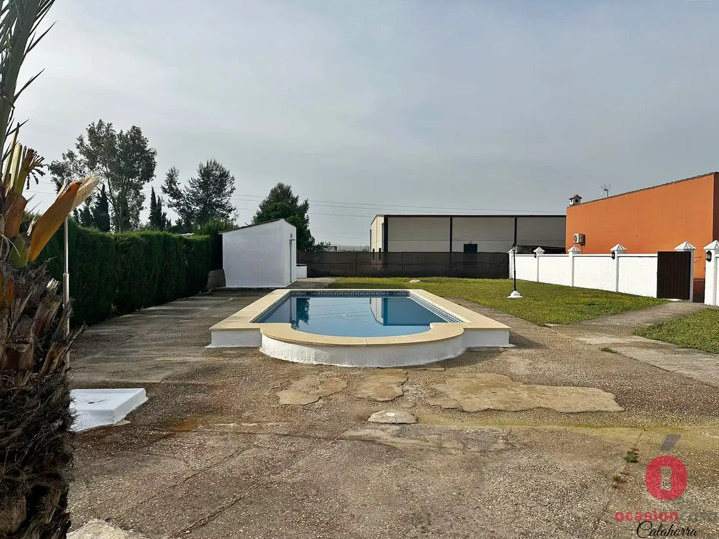 Piscina de Finca rústica en venta en Almodóvar del Río con Aire acondicionado, Jardín privado y Trastero