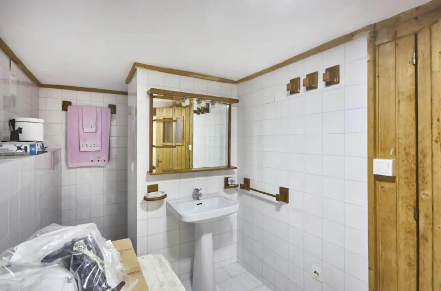 Baño de Casa o chalet en venta en Monistrol de Montserrat con Aire acondicionado, Calefacción y Jardín privado