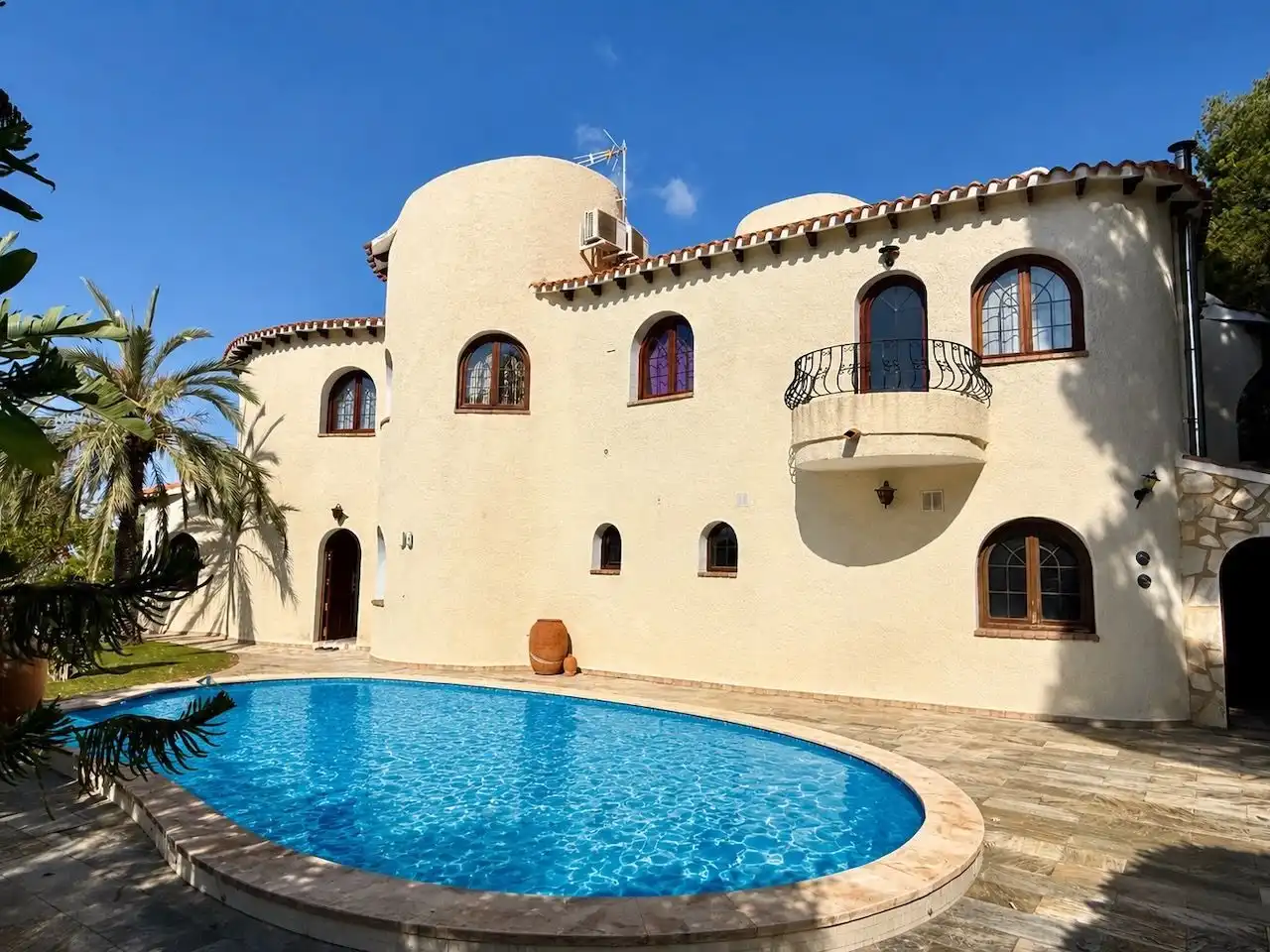 Vista exterior de Casa o chalet en venta en Altea con Aire acondicionado, Calefacción y Jardín privado