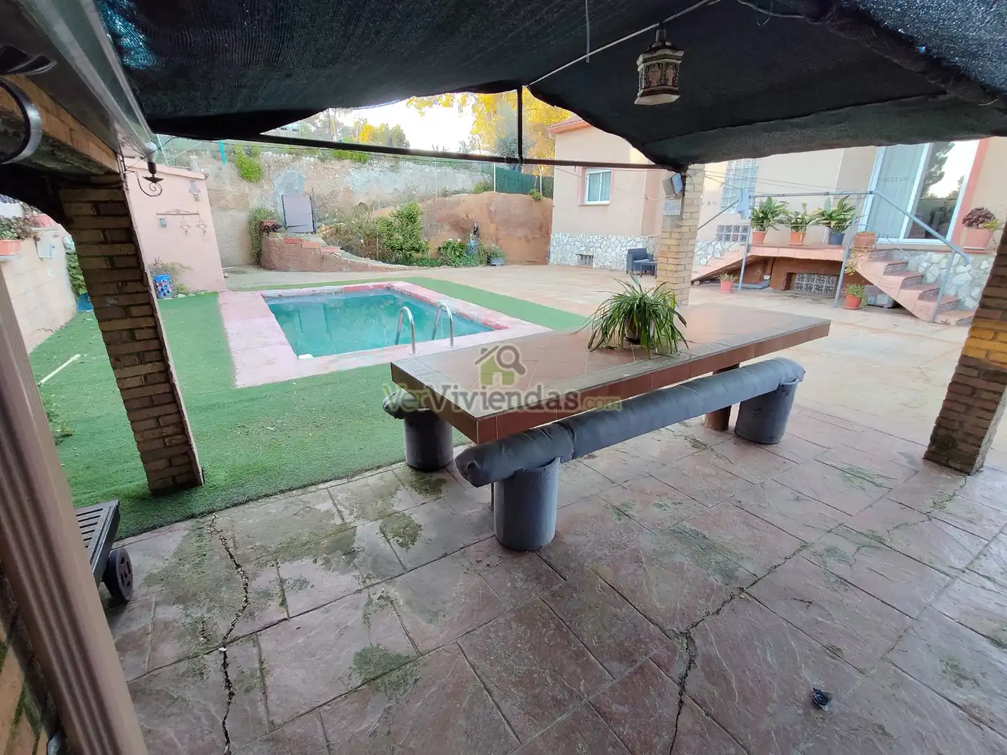 Jardí de Casa o xalet en venda en Piera amb Aire condicionat, Calefacció i Jardí privat