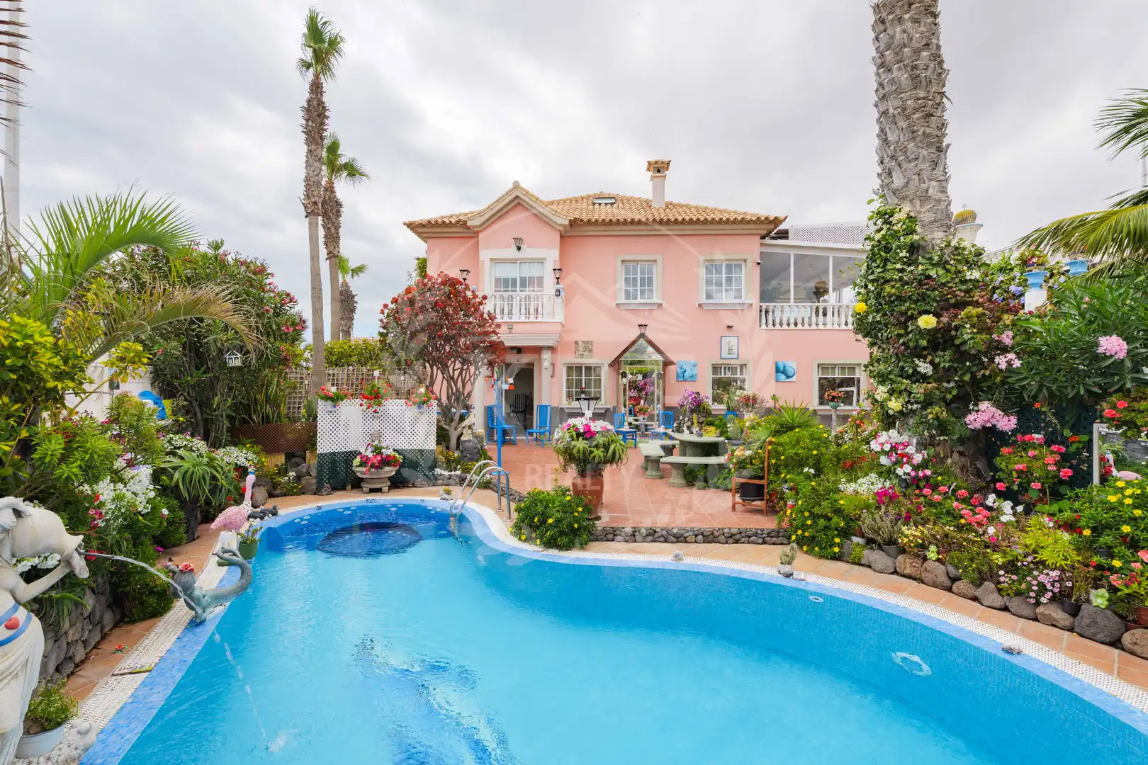 Vista exterior de Casa o chalet en venta en Granadilla de Abona con Aire acondicionado, Calefacción y Jardín privado