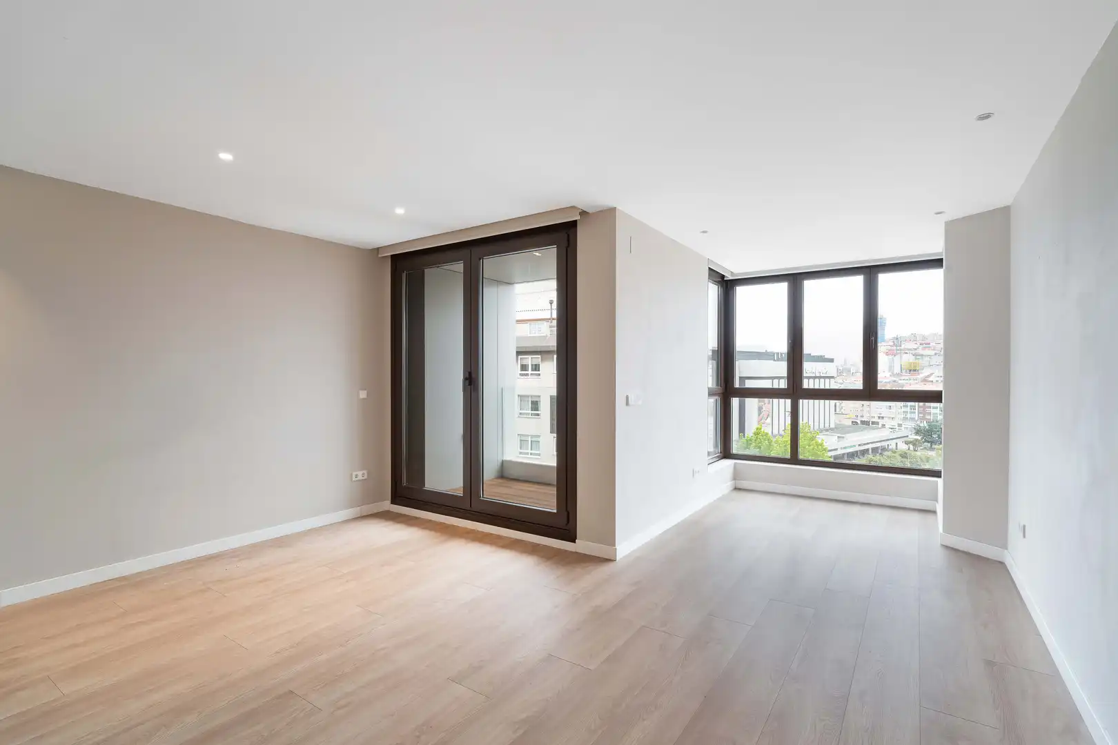 Bedroom of Flat for sale in A Coruña Capital   with Heating, Terrace and Storage room