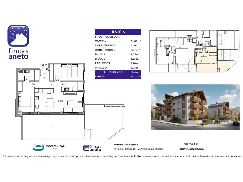 Apartment mit Aufzug zum Verkauf in Calle Remascaro, imagen 2