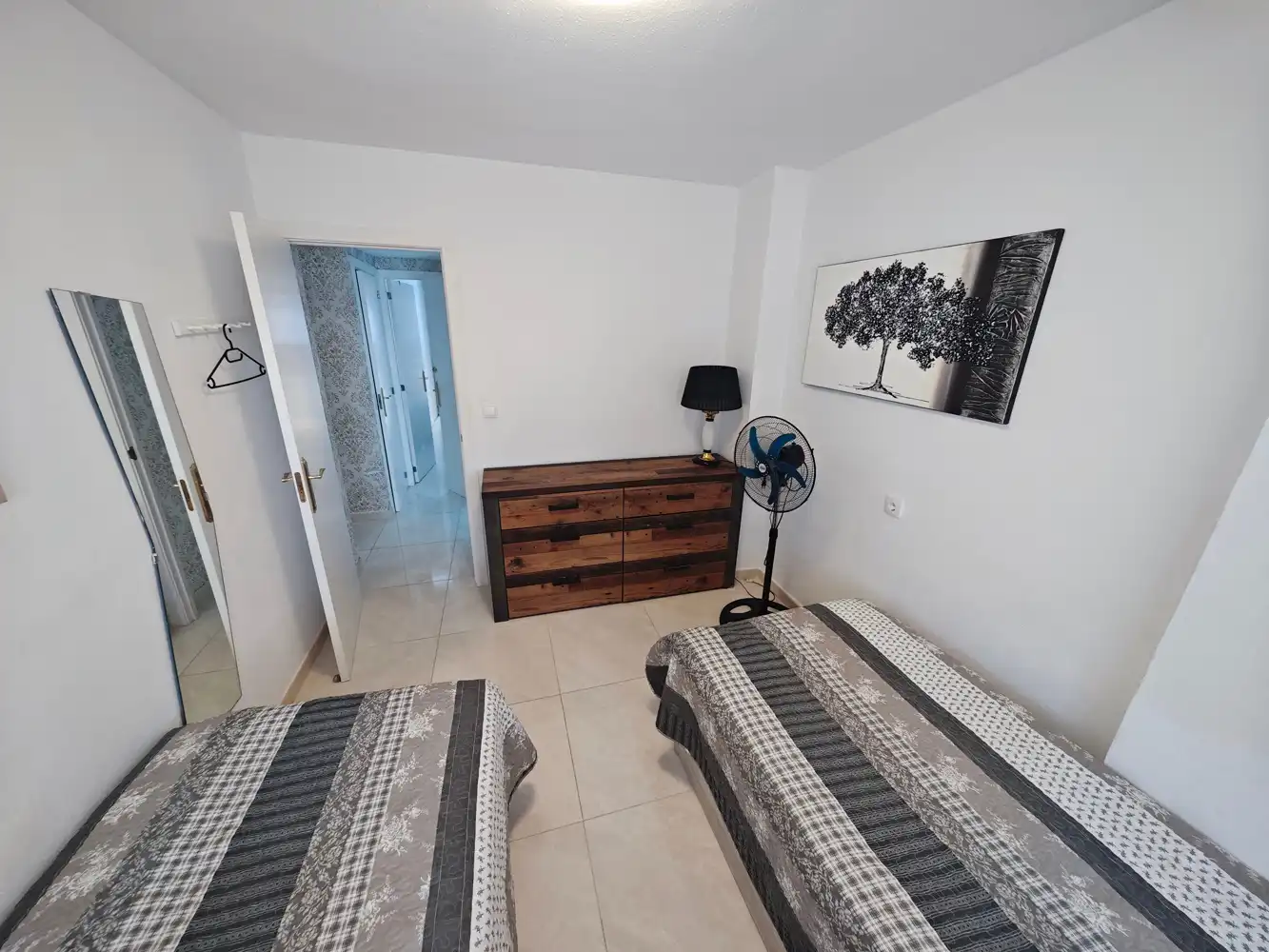 Habitación de Piso en venta en Calpe / Calp con Aire acondicionado, Terraza y Amueblado