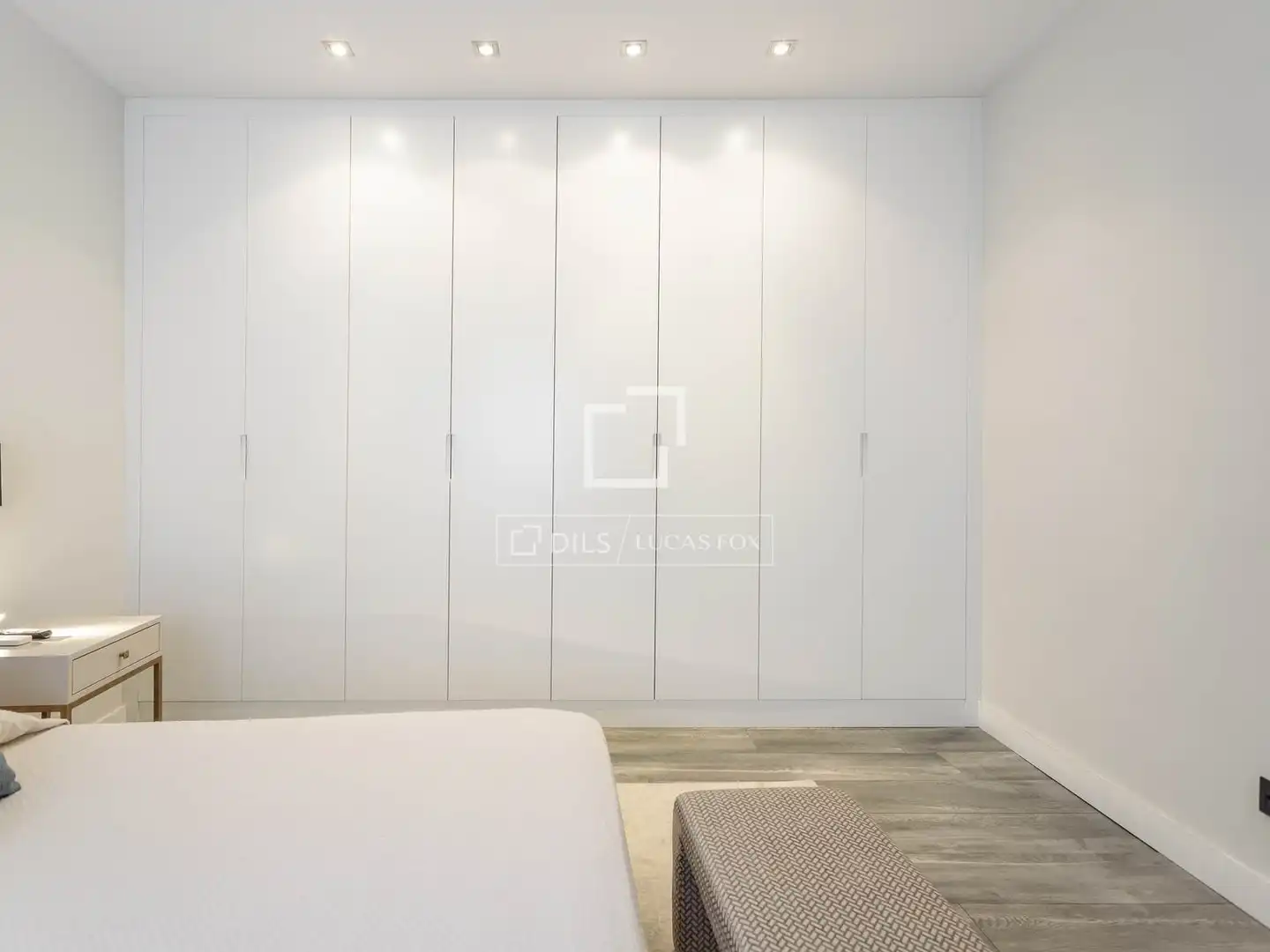 Bedroom of Flat for rent in Barrio de Salamanca