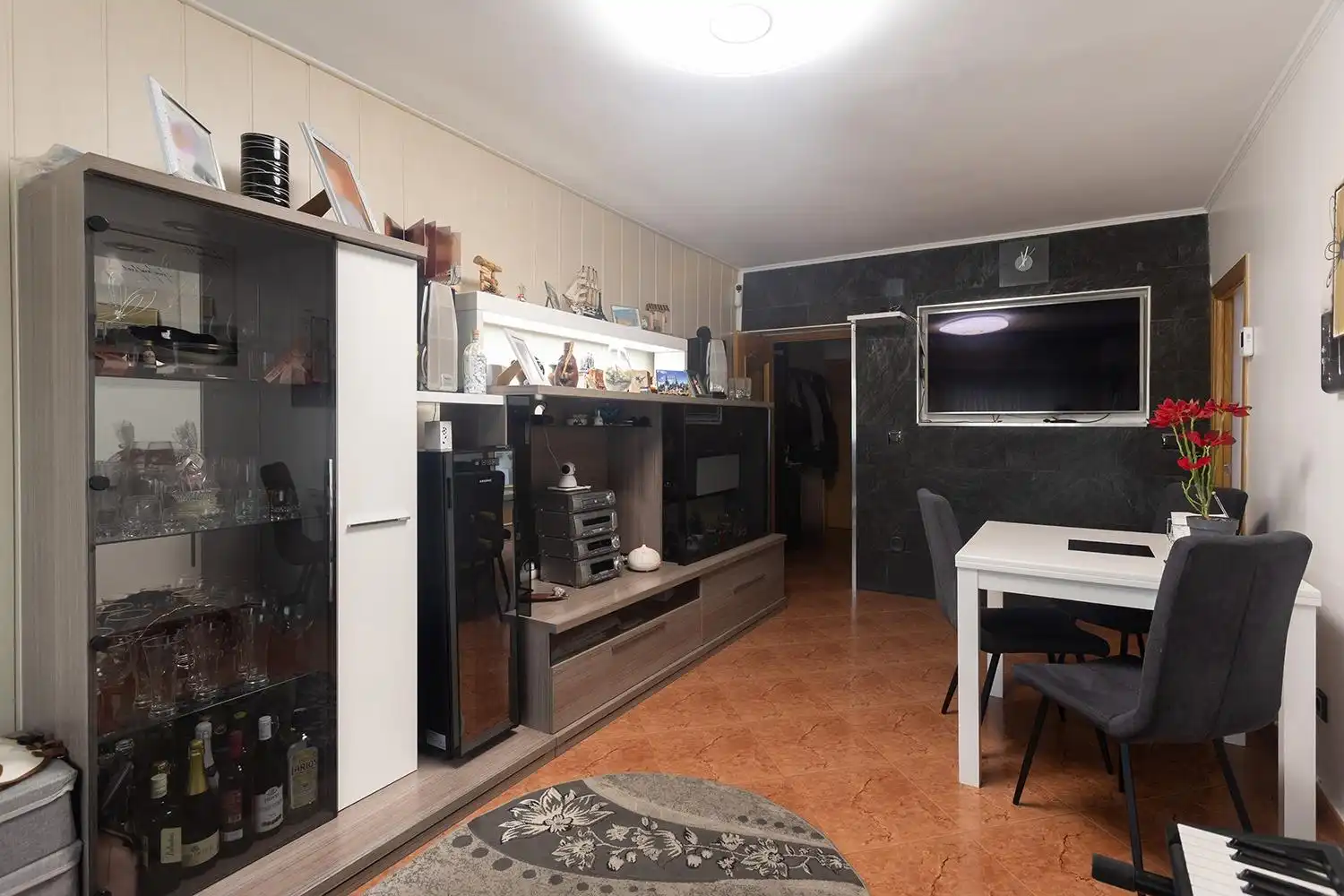 Wohnzimmer von Wohnung zum Verkauf in Alcalá de Henares mit Klimaanlage, Heizung und Terrasse