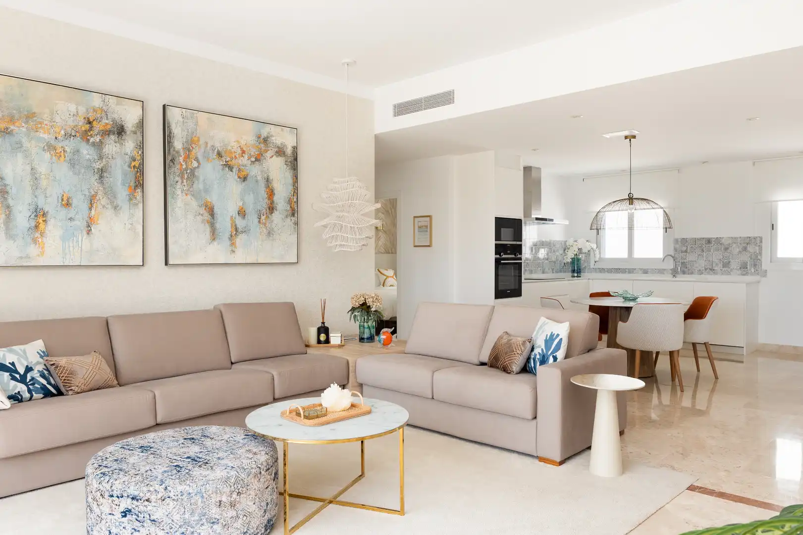 Living room of Attic for sale in Benahavís  with Terrace, Furnished and Oven