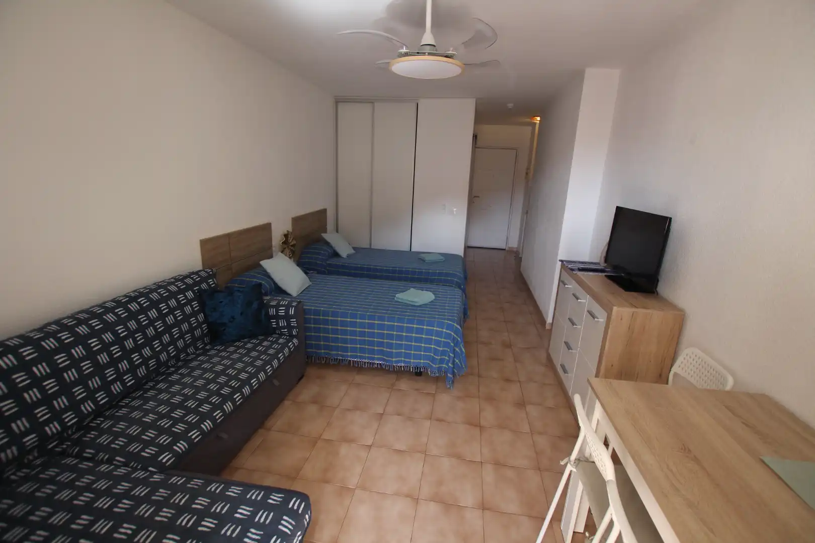 Bedroom of Flat for sale in Arona  with Terrace, Furnished and Community pool
