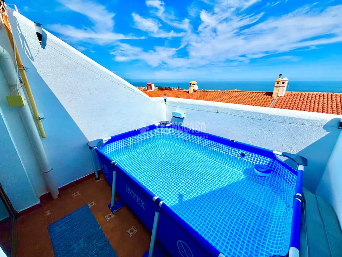 Swimming pool of Detached homes for sale in Benalmádena  with Air Conditioner, Heating and Terrace