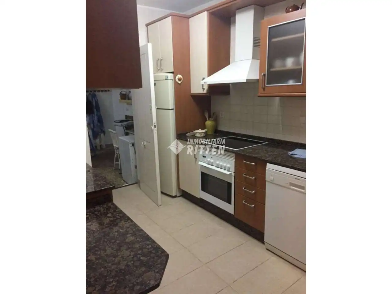 Cocina de Casa o chalet en venta en Cartagena con Jardín privado, Terraza y Piscina