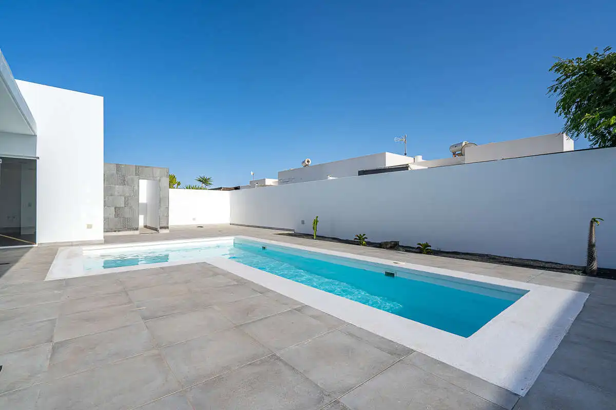 Piscina de Casa o chalet en venta en Yaiza con Jardín privado, Terraza y Piscina