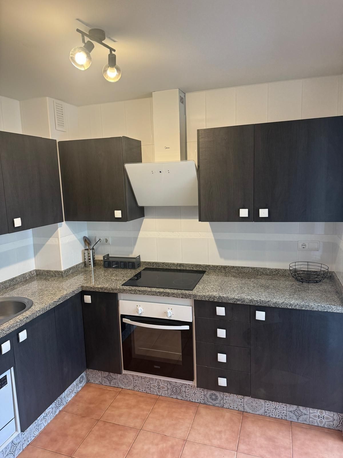 Küche von Wohnung miete in Utrera mit Klimaanlage, Möbliert und Balkon