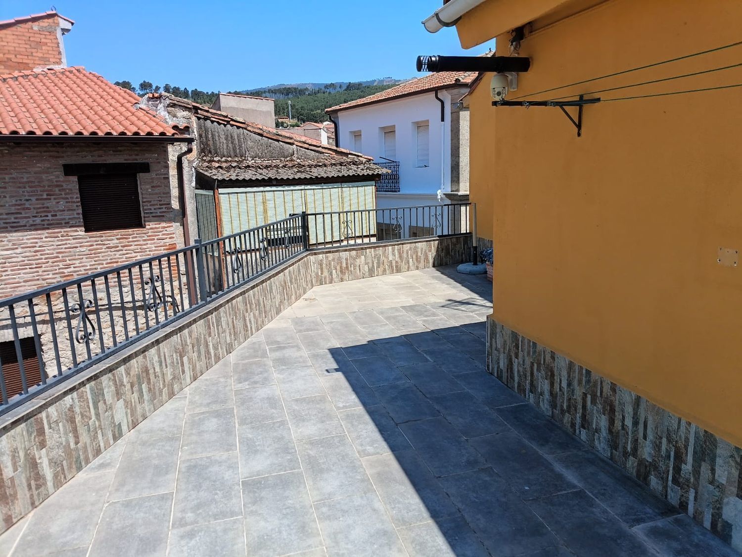 Terrasse von Wohnung zum verkauf in Valverde del Fresno mit Terrasse und Abstellraum