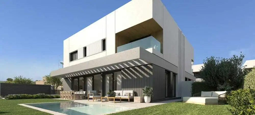 Exterior view of Country homes for sale in Llucmajor  with Heating and Swimming Pool