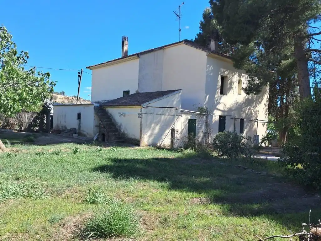 Vista exterior de Casa o chalet en venta en Alcañiz con Calefacción, Jardín privado y Amueblado