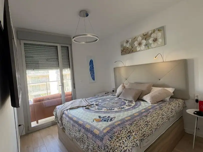 Bedroom of Flat for sale in Dénia  with Air Conditioner, Terrace and Balcony