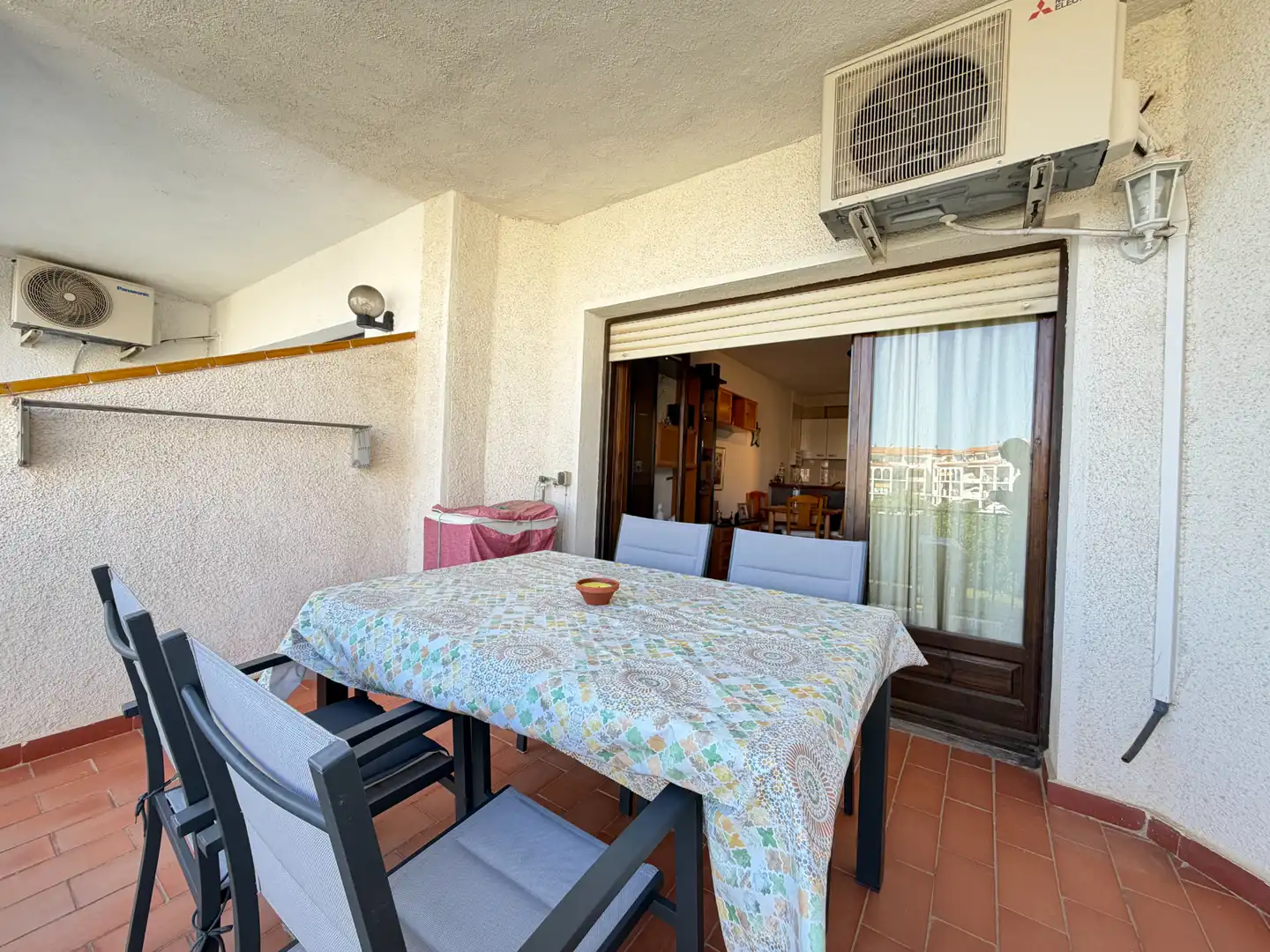 Terrassa de Apartament en venda en Empuriabrava amb Aire condicionat, Terrassa i Moblat