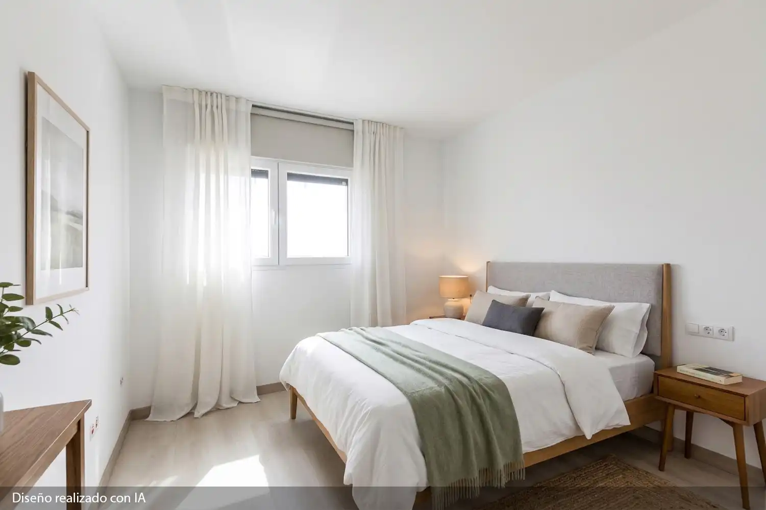 Bedroom of Flat for sale in Vinaròs  with Air Conditioner, Heating and Balcony