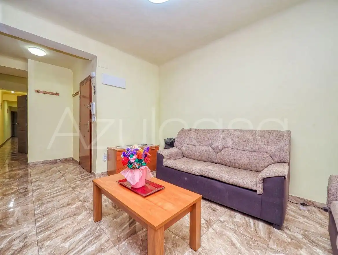 Sala de estar de Piso en venta en Alicante / Alacant con Aire acondicionado