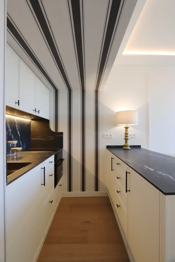 Cocina de Apartamento en venta en Madrid con Aire acondicionado, Calefacción y Parquet