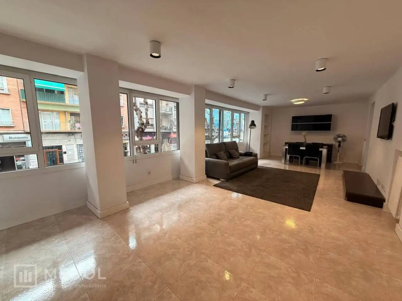Living room of Flat for rent in Tarragona  with Heating, Storage room and Furnished