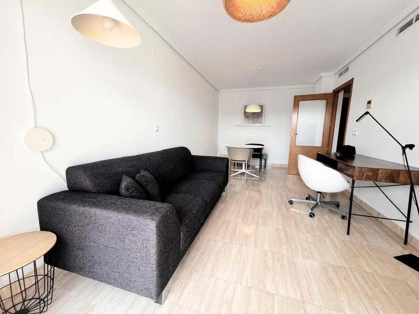 Living room of Ground floor for rent in L'Alfàs del Pi  with Air Conditioner, Heating and Terrace