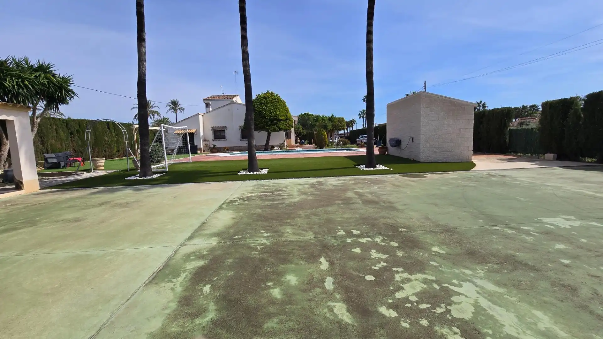 Exterior view of Houses for sale in Elche / Elx  with Air Conditioner, Private garden and Terrace