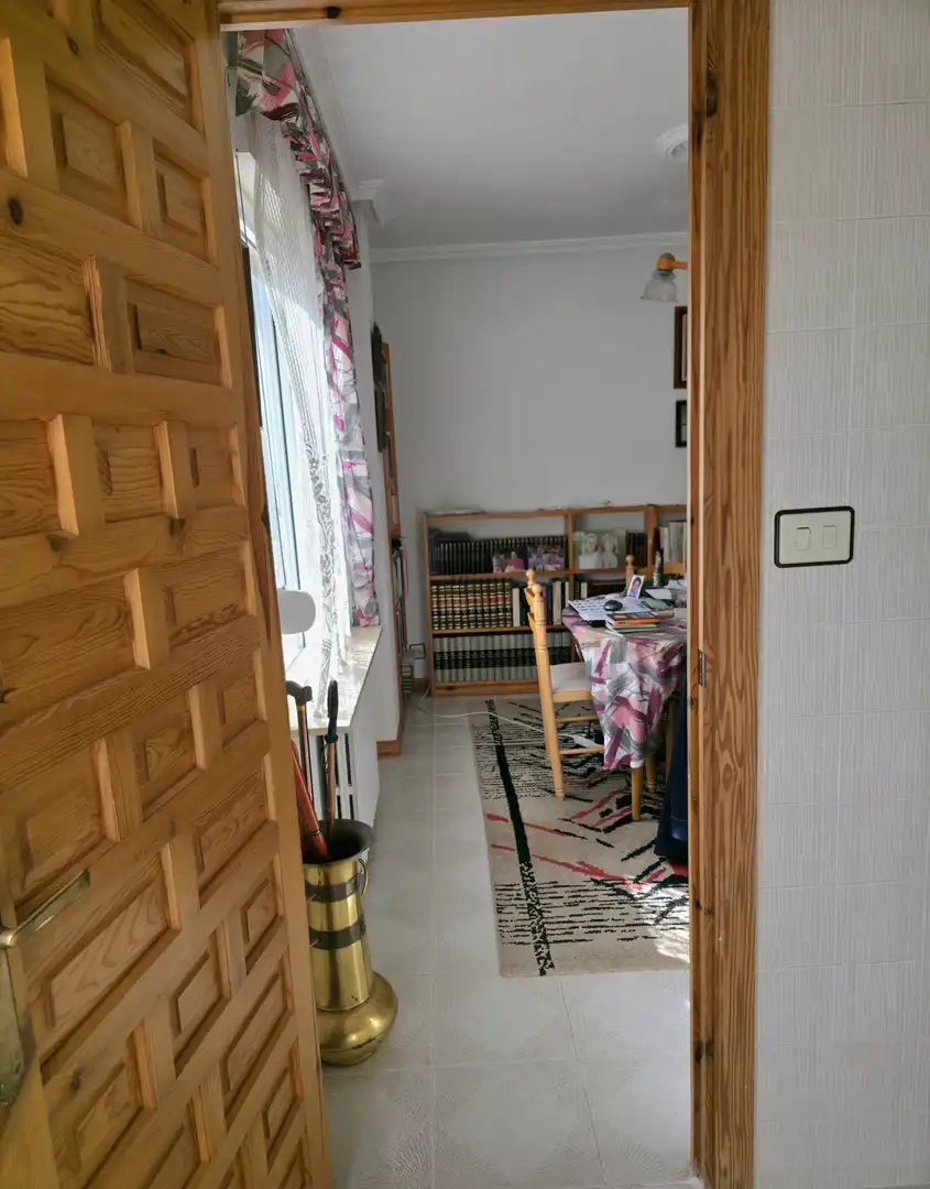 Menjador de Casa o xalet en venda en Pomar de Valdivia amb Calefacció, Jardí privat i Terrassa