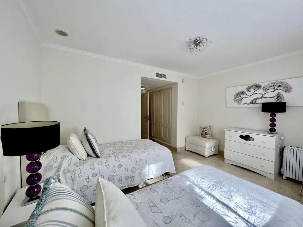 Bedroom of Ground floor for rent in Marbella  with Air Conditioner, Private garden and Terrace