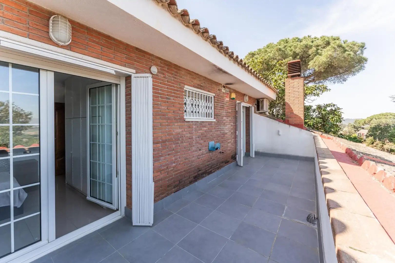Terraza de Casa o chalet en venta en Vilanova del Vallès con Aire acondicionado, Calefacción y Jardín privado