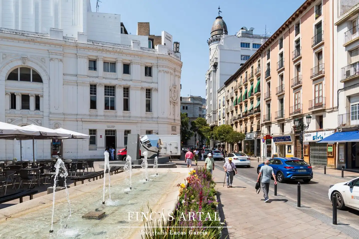 Vista exterior de Piso en venta en Zaragoza con Aire acondicionado, Calefacción y Terraza