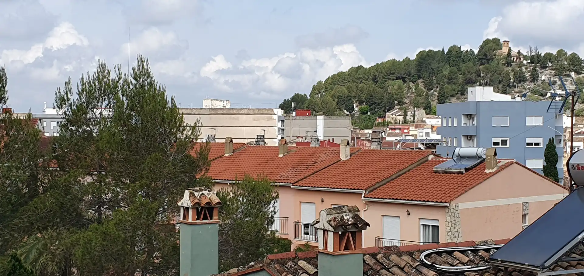 Vista exterior de Casa adosada en venta en Castelló de Rugat con Calefacción, Jardín privado y Terraza