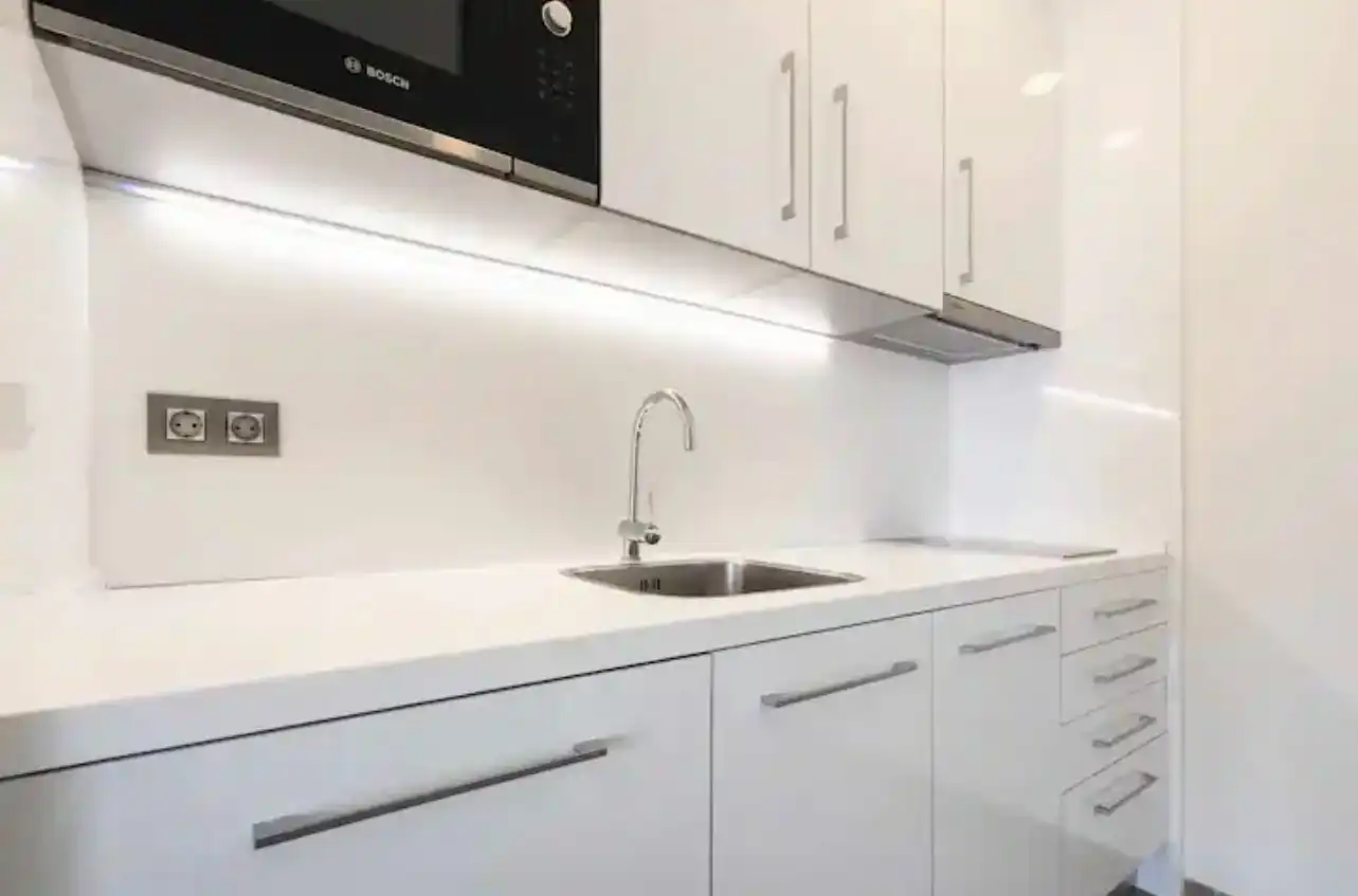 Kitchen of Flat for sale in Benidorm  with Air Conditioner, Heating and Terrace