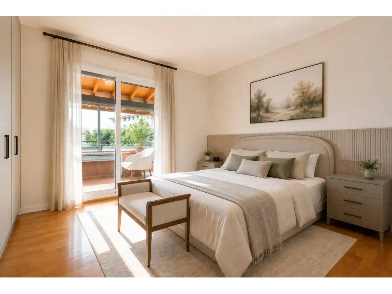Bedroom of Houses for sale in El Masnou  with Heating, Private garden and Terrace
