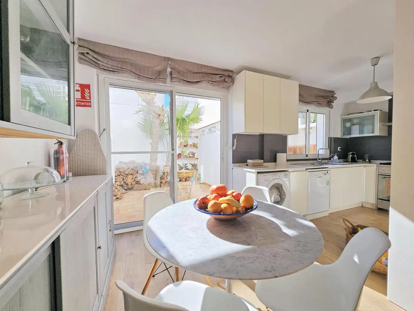 Kitchen of Duplexes for rent in Cartagena  with Air Conditioner, Heating and Terrace